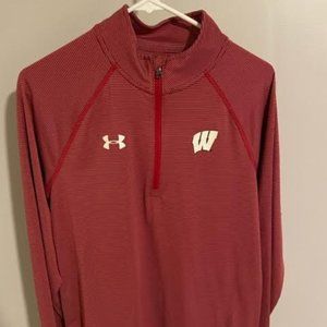 Under Armour Wisconsin Badgers Quarter Zip - image 1